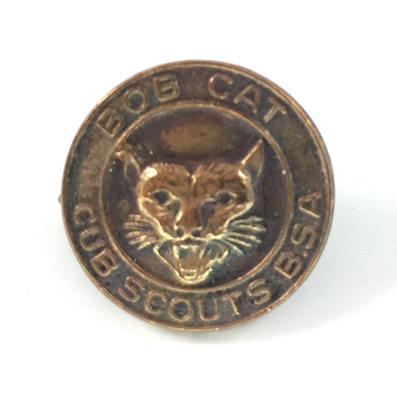 Unknown Other - Vintage Bob Cat Bobcat BSA Copper Round Award 1950s